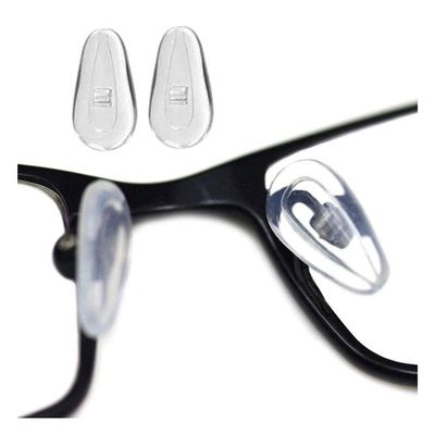 MOMOJIA Silicone Nose Pad, Silicone Eyeglass Airbag Soft Nose Pad On Nose Pad Glasses Massage Health Care Anti-Slip Tool for Sunglasses 25 Pair