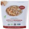 One Degree Organic Sprouted Apple Cinnamon Instant Oatmeal Bag, Gluten Free, Non GMO, 18 Ounce (Pack of 6) view 1