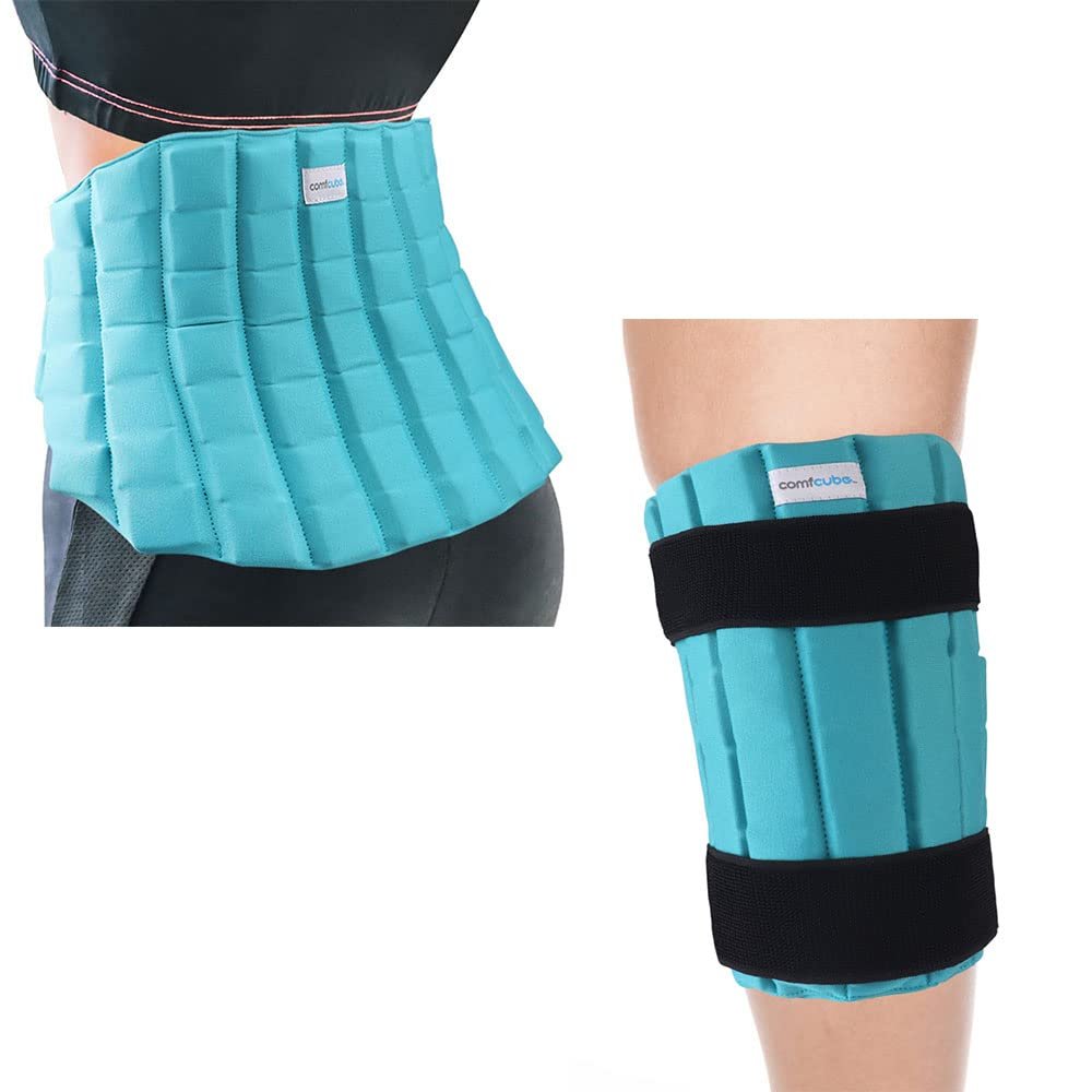 Comfcube 10 Hours Long Lasting Cold Form Fitting Knee & Back Ice Pack