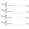 Jerliflyer 4pcs Bottle straws, hydrojug straw wide mouth silicone gravity ball design baby replacement no leakage drinking tools For 5cm/1.96inch Diameter Only view 1