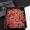 Keoferlo Box Stuffing Gift Basket Filler 1/2 LB Crinkle Cut Baskets Shredded Rose Gold Paper Grass for Easter Packing Shipping Decorations view 3