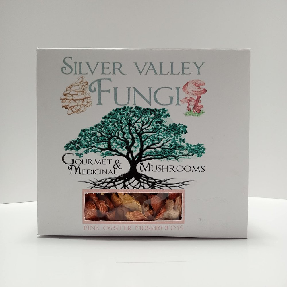 Pink Oyster Dried Mushrooms Grown In USA