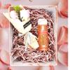 Keoferlo Shredded Paper Pink Basket Filler 1/2 LB Gift Box Crinkle Cut Paper Shredded Stuffing Rose Pink Grass for Valentine Day Packing Shipping Decorations Wrappings view 4