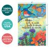 Tree-Free Greetings - All Occasion Cards - Artful Designs - 12 Cards + White Envelopes - Made in USA - 100% Recycled Paper - 4"x6" - Hopeful Bird (FS64173) view 4