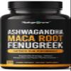Natgrown Ashwagandha Maca Root Fenugreek Extract Capsules Supplement for Men & Women - Vegan Pills - (120 Count) view 1