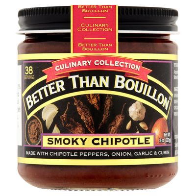 Better Than Bouillon Culinary Collection Base, Smoky Chipotle Base, Contains 38 Servings Per Jar, 8-Ounce Glass Jar (Pack of 1)