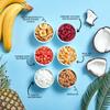 Power Up High Energy Trail Mix By Gourmet Nut, Walnuts, Banana Chips, Cashews, Coconut, Cranberries & Papaya Mix - Keto & Paleo Friendly Snacks - Non GMO Vegan Gluten Free Kosher, 8oz Bags, Pack of 4 view 3