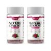 Snap Supplements Nitric Oxide Gummies - Beet Root Extract 300mg, Sugar Free Beetroot Supplement with Pomegranate Powder for Circulation & Natural Energy, 60 Vegan Gummies (2-Pack), Cherry Flavor view 1