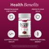 Snap Supplements Nitric Oxide Gummies - Beet Root Extract 300mg, Sugar Free Beetroot Supplement with Pomegranate Powder for Circulation & Natural Energy, 60 Vegan Gummies (2-Pack), Cherry Flavor view 4