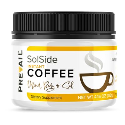 Valentus Solside Coffee, Smooth Taste Coffee Vitamins, Instant Coffee for Men Women, Made with Natural Ingredients 4.15 Oz (118g)