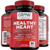 Heart Support Supplement, Promotes Cardiovascular Health, Triglyceride, Homocysteine, and CRP Levels, Natural Artery Cleanse, Made with 22 Premium Herbs & Vitamins view 1