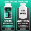 1200MG Beta Ecdysterone Supplement, 98% Maximum Purity Ecdysterone, 120 Cap view 3
