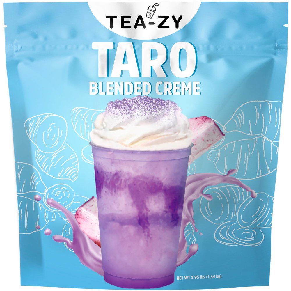 Taro milk tea powder [2.95 lbs] (45 servings) taro powder for bubble tea. Bulk size.