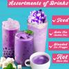 Taro milk tea powder [2.95 lbs] (45 servings) taro powder for bubble tea. Bulk size. view 4