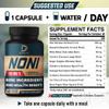 DEDICAD 10in1 Noni Capsules - 4 Month Supply with Elderberry, Boswellia, Turmeric, Ginger & More - Support Muscle, Joint, Digestive & Immune - 2 Packs of 60 Vegan Capsules, Non-GMO & Gluten-Free view 2