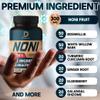 DEDICAD 10in1 Noni Capsules - 4 Month Supply with Elderberry, Boswellia, Turmeric, Ginger & More - Support Muscle, Joint, Digestive & Immune - 2 Packs of 60 Vegan Capsules, Non-GMO & Gluten-Free view 3