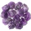0.9 lbs Amethyst Crystals Raw Healing Crystal Large 1" Stones Bulk Gemstones Rocks for Tumbling Cabbing Fountain Decoration Polishing Wicca Reiki 400G Rough Quartz view 2