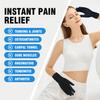 2 Pairs Full Finger Copper Arthritis Gloves with Touchscreen Tip, Compression Gloves for Women Men, Relief for Rheumatoid, Osteoarthritis, Carpal Tunnel, Hand Pain, Tendonitis, Computer Typing (L) view 2