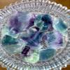 400G Fluorite Crystals Raw Healing Crystal Rocks Large 1" Bulk Gemstones for Tumbling Cabbing Fountain Decoration Polishing Wire Wrapping Wicca Reiki 0.9 lbs Rough Quartz Stones view 2