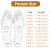 Sibba 2 Pairs Memory Foam Shoe Inserts Insoles for Women, Super Soft Thin Replacement Innersoles Comfort Breathable Cushioning Shoe Insoles Inserts for Shoes Sneakers Boot Liners, Men 7-11 Woman 3-8 view 2