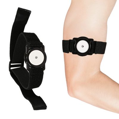 Armband for Freestyle Libre 1 & 2 14 Day, Insulin Pod Monitoring System Protection Sensor Cover Diabetes CGM Holder, 4" to 16" Adjustable Active Arm & Leg Band, No More Adhesive Patches