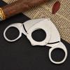 Feiyx Cigar Cutter Stainless Steel Sharp Double Cut Blade for a Precise Perfect Cut, Bat-Type Double-Edged Cigar Cutter for Used by Cigar Lovers view 4