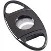 Feiyx Stainless Steel Cigar Cutter, Stainless Steel Sharp Blade Portable Cigar Cutter, Guillotine, Double Cut Round Head Scissors Sharp Blades, Perfect for Used by Cigar Lovers view 1
