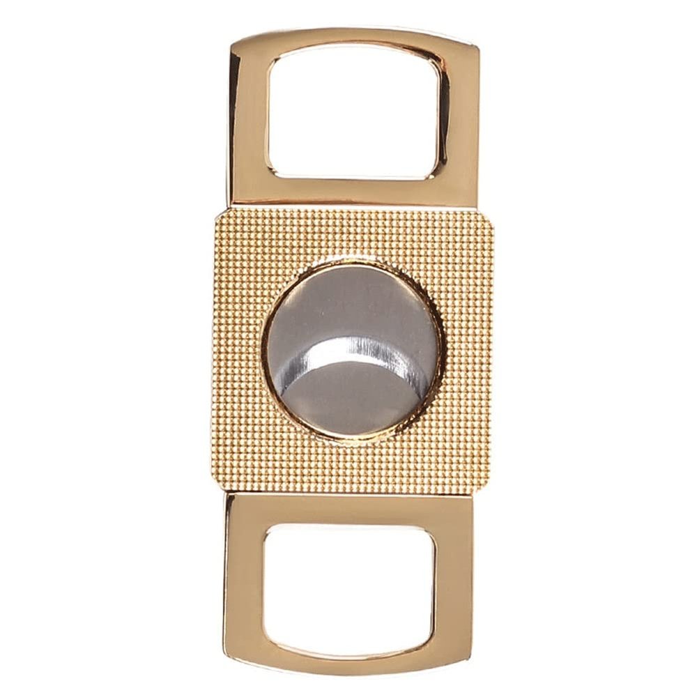 Feiyx Stainless Steel Cigar Cutter, Portable Cigar Cutters, Double Cut Round Head Scissors Sharp Blades, Stainless Steel Double-Edged Cigar Scissors, Perfect for Used by Cigar Lovers