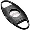 Feiyx Cigar Cutter, Portable Cigar Cutters, Stainless Steel Portable Double-Edged Thickened Cigar Cutter, Perfect for Used by Cigar Lovers (Color : Black) view 1