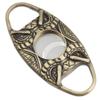 Feiyx Premium Cigar Cutter - Portable Cigar Cutters, Double Bladed Stainless Steel Cigar Cutter, Stainless Steel Cigar Cutter, Perfect for Used by Cigar Lovers (Color : Gold) view 1