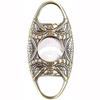 Feiyx Cigar Cutter Antique Bronze Engrave Stainless Steel Double Cut Blade Cigar Guillotine,Stainless Steel Cigar Cutter Portable Cigar Cutter view 1