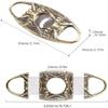 Feiyx Cigar Cutter Antique Bronze Engrave Stainless Steel Double Cut Blade Cigar Guillotine,Stainless Steel Cigar Cutter Portable Cigar Cutter view 2