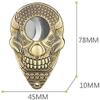 Feiyx Premium Cigar Cutter - Portable Cigar Cutters, Cigar Cutter Stainless Steel Cigar Cutter Sharp Metal Perfect for Used by Cigar Lovers (Color : Gold) view 2