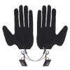 Electric Heated Gloves Pad, Ultra Thin Portable Hand Warmer Heating Pad with 3 Adjustable Modes Plug and Play Thermal Reusable Glove Heating Sheet for Winter Sports, Climbing, Hiking, Motorcycle view 1