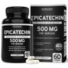 Epicatechin Extract 500mg Per Serving (60 Capsules) Myostatin Inhibitor, Myostatin Blocker for Lean Muscle, Nitric Oxide, Stamina & Endurance  Non GMO, Vegan Supplement & Third Party Tested view 1