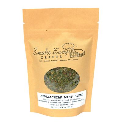 "Smoke Camp Crafts Herbal Tea Blend - Appalachian Mint Blend, 3/4 oz (21 g)"