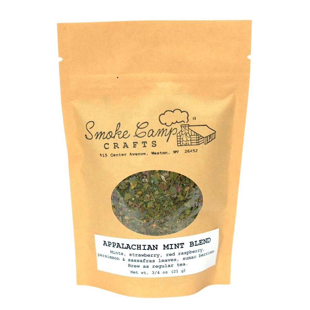 "Smoke Camp Crafts Herbal Tea Blend - Appalachian Mint Blend, 3/4 oz (21 g)"