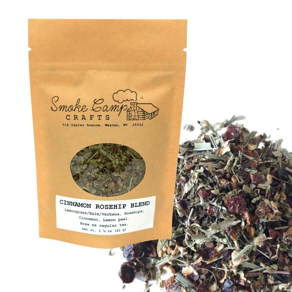 "Smoke Camp Crafts Herbal Tea Blend - Cinnamon Rosehip Tea, 1 1/2 oz (42 g)"