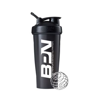 BARE PERFORMANCE NUTRITION Blender Bottle Shaker Bottle, 28 oz Shaker Bottle with Wire Whisk, Black