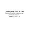 "Smoke Camp Crafts Herbal Tea Blend - Chamomile Rose Tea, 3/4 oz (21 g)" view 3