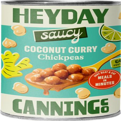 Heyday Canning Co, Chickpeas Coconut Curry, 15 Ounce