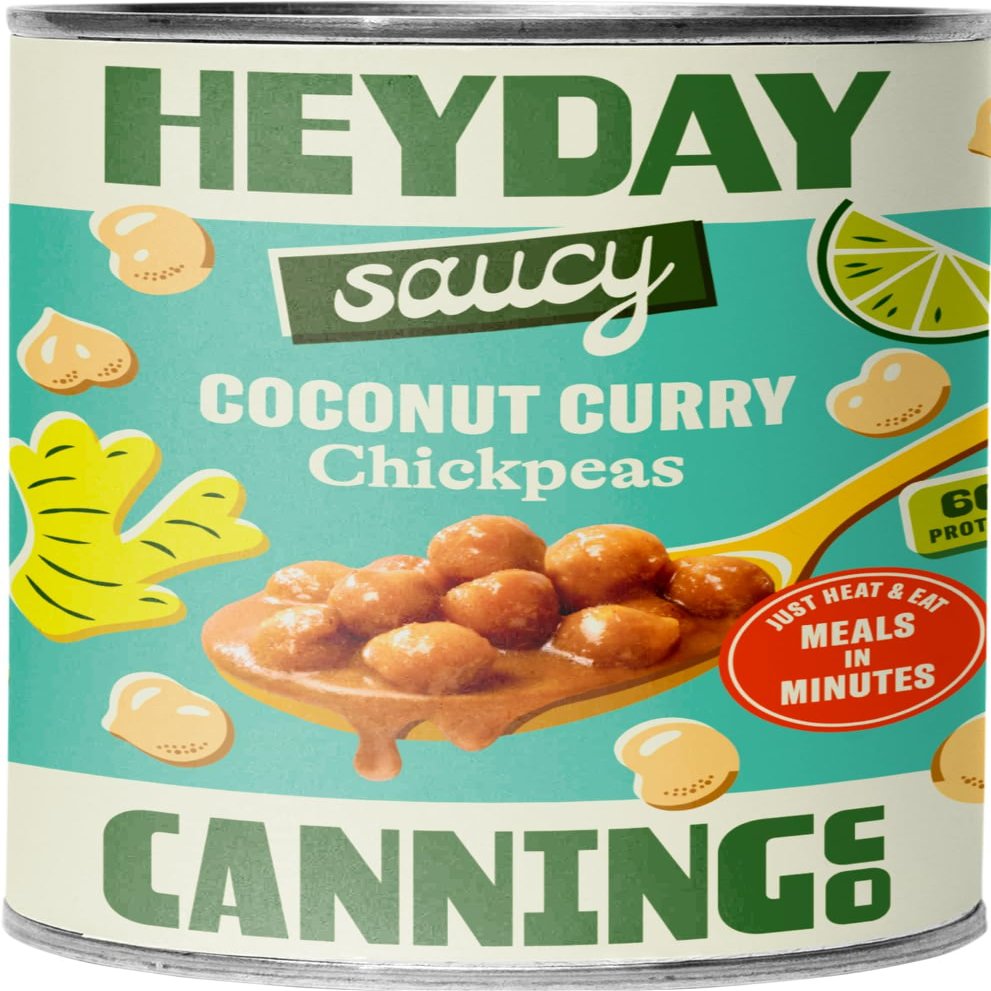 Heyday Canning Co, Chickpeas Coconut Curry, 15 Ounce