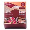 Raaka Oat Milk Mini Chocolates | 58% Cacao Vegan Milk Chocolate | Organic, Vegan, Gluten Free | Box of 100 Individually Wrapped Chocolates view 1