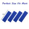 4 Pack Strap Covers, Strap Cushions for Mask Strap Headgear, C papa Accessories & Supplies Soft Fleece Strap Cover for Reducing Mask Red view 3
