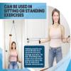 LiftAid Shoulder Pulley for Physical Therapy with Exercise Guide - Improves Shoulder Strength & Range of Motion - Reduces Pain, Helps in Muscle Recovery - Physical Therapy Equipment (Blue) view 4