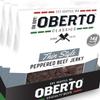 Oh Boy! Oberto Classics Thin Style Peppered Beef Jerky | 2.2 Ounce Per Bag (3) view 1