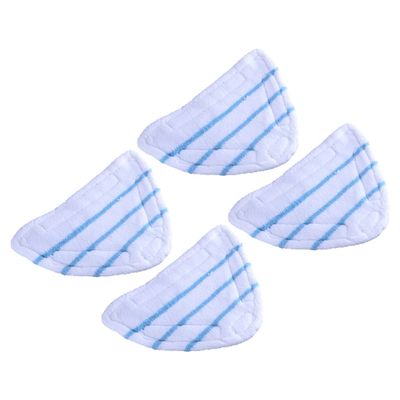ciciTree 4pcs Steam Mop Replacement Pad Broom Head Floor Cloth Triangle Base Compatible for CLEANmaxx