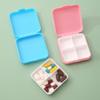 8pcs Portable Pill Organizer Box Travel-Friendly Daily Medicine Storage Open Compartments for Vitamins Medication Management view 3