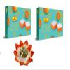 Haldiram's Nagpur Orange Burfee 500 gm Pack of 2 (500 X2) with Large Diya view 1