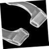 DOITOOL Silicone Anti-Skid Eyeglass Ear Pads 10 Pairs Glasses Ear Hooks Comfortable Practical for 5mm Glasses view 3